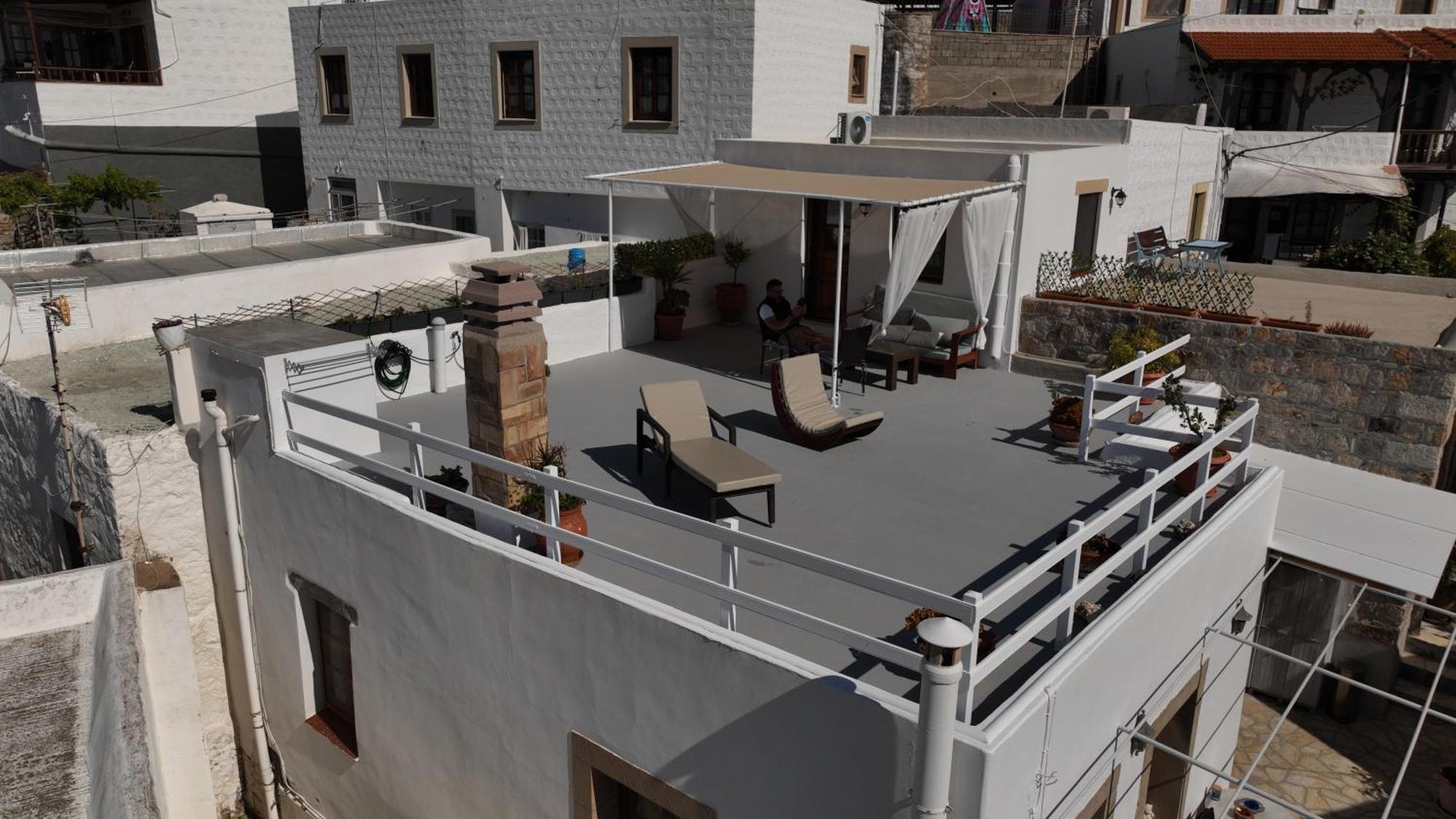 Manos House In Chora Villa Patmos Town Ngoại thất bức ảnh