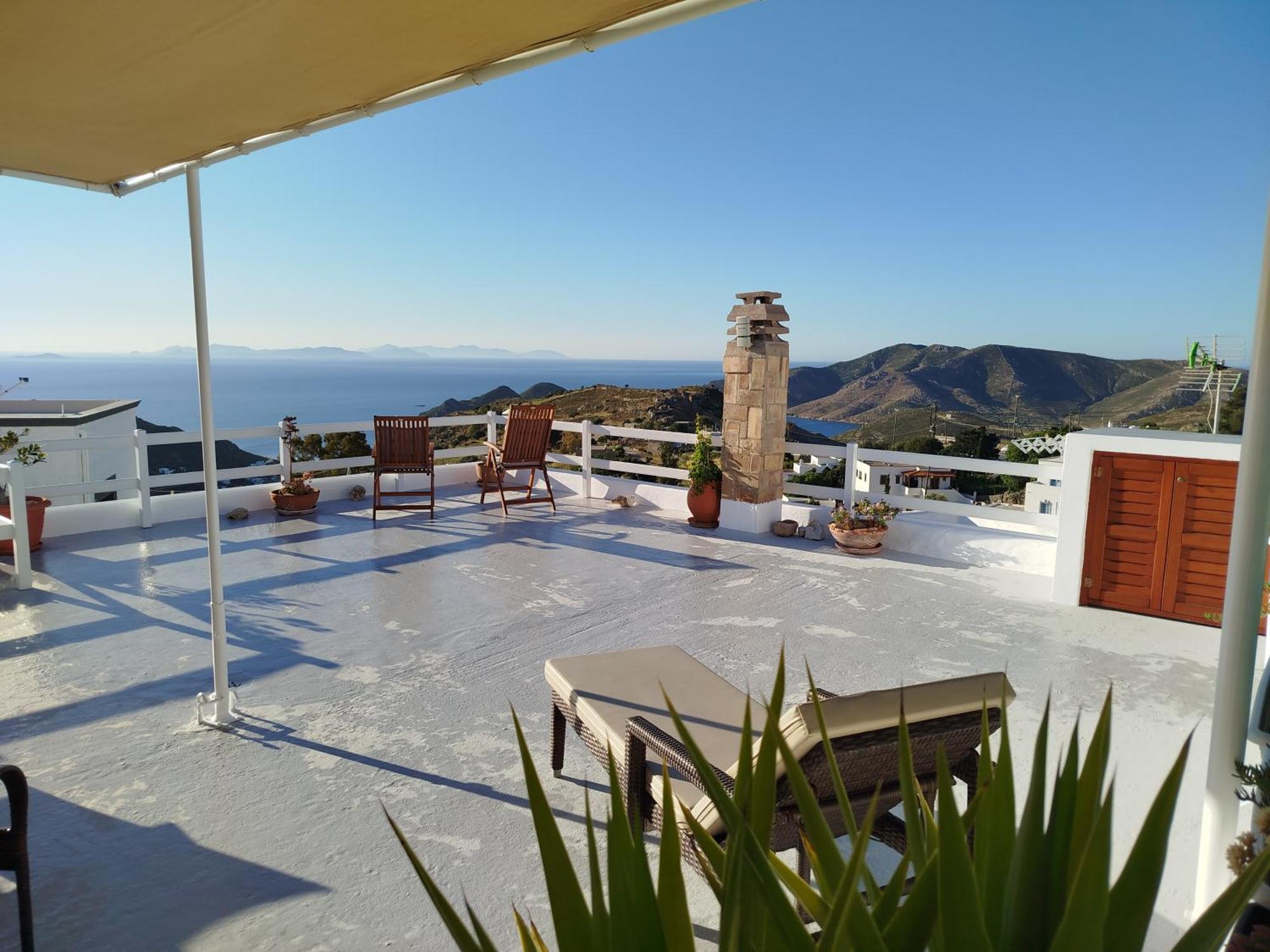 Manos House In Chora Villa Patmos Town Ngoại thất bức ảnh